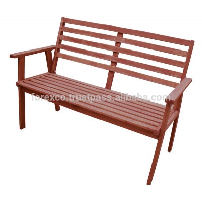 Outdoor Wooden Bench, Acacia in Oiled finishing