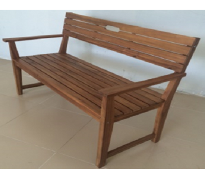 Acacia wooden bench , natural oil finish