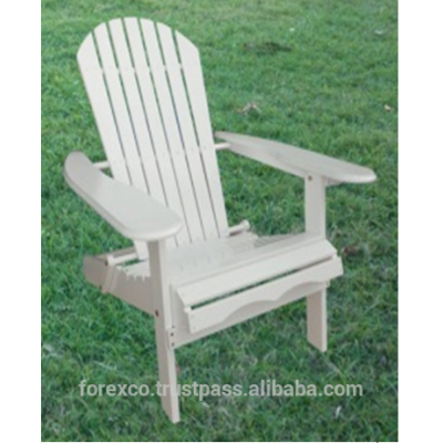 Outdoor Wooden Adirondack chair, Acacia in Oiled finishing-SALES OFF